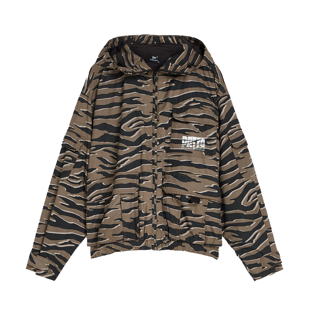 Tiger Stripe Camo Ripstop Jacket – Black Box