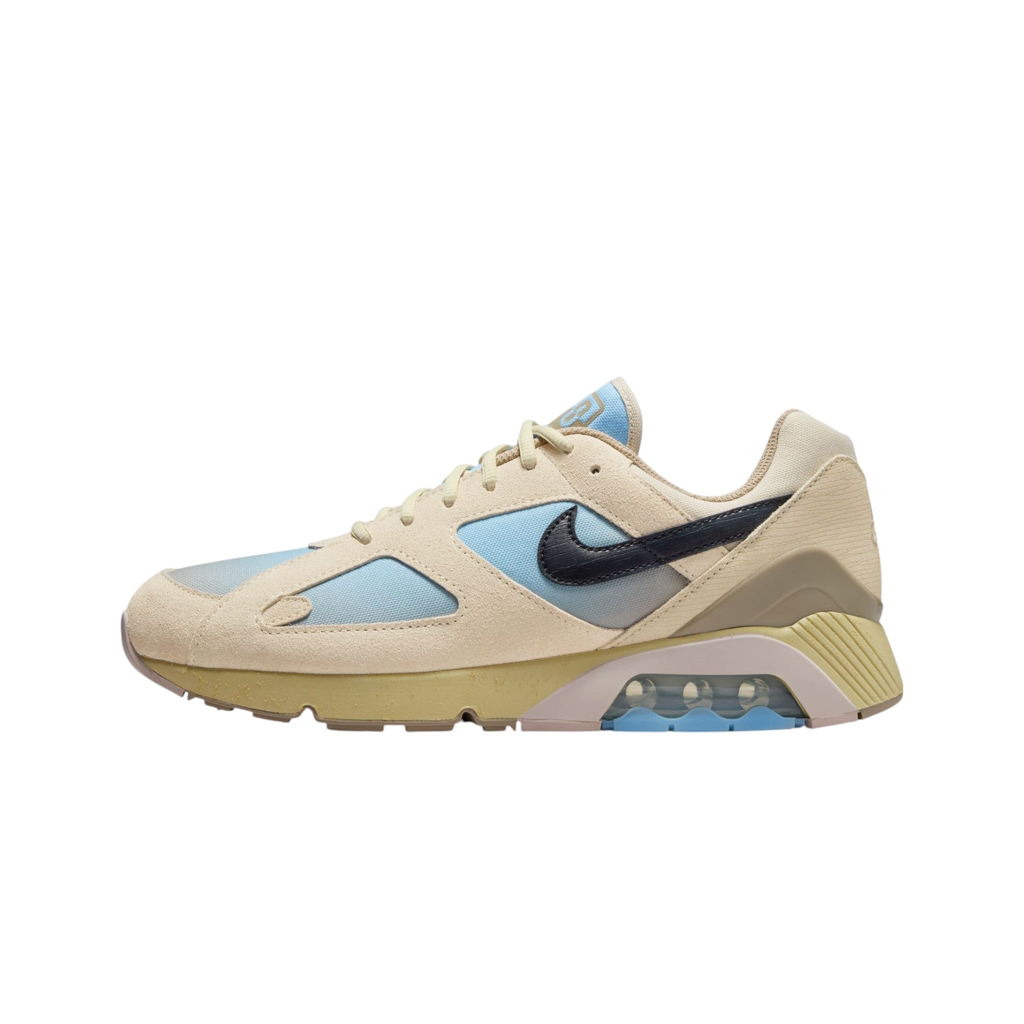 Air Max 180 Light Khaki Psychic Blue – Black Box