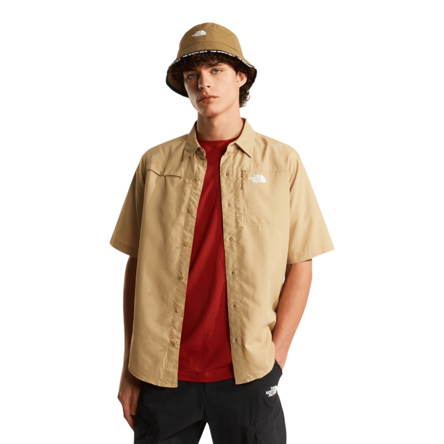 Sequoia Short Sleeve Shirt Khaki Stone – Black Box Sequoia Short Sleeve Shirt Khaki Stone – Black Box