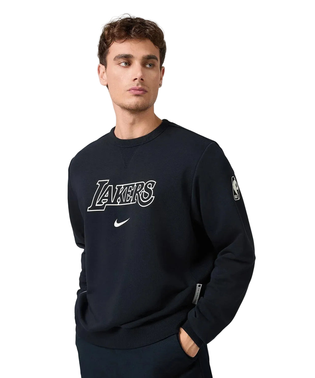 FELPA GIROCOLLO DRI-FIT ISSUE LAKERS