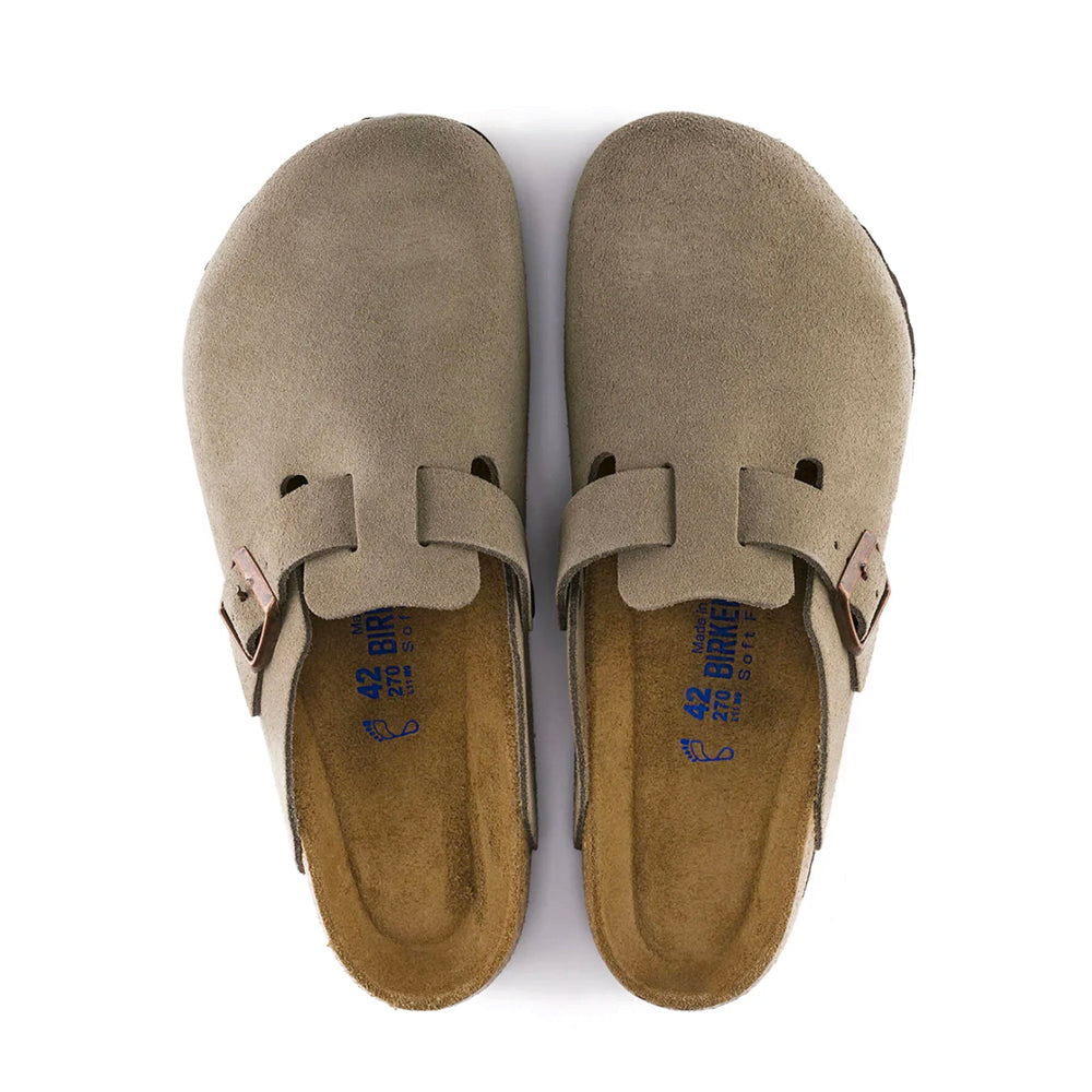 Boston taupe, Suede Leather - Calz. S