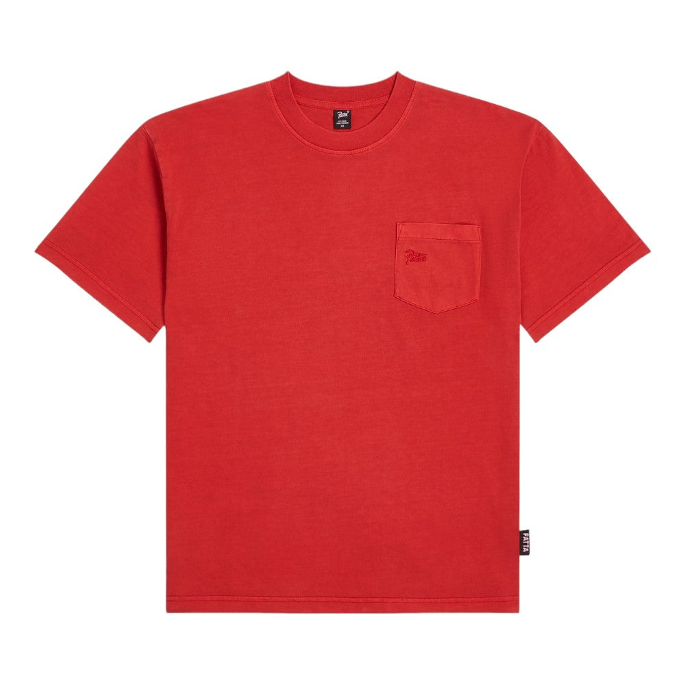 Basic Washed Pocket Tshirt