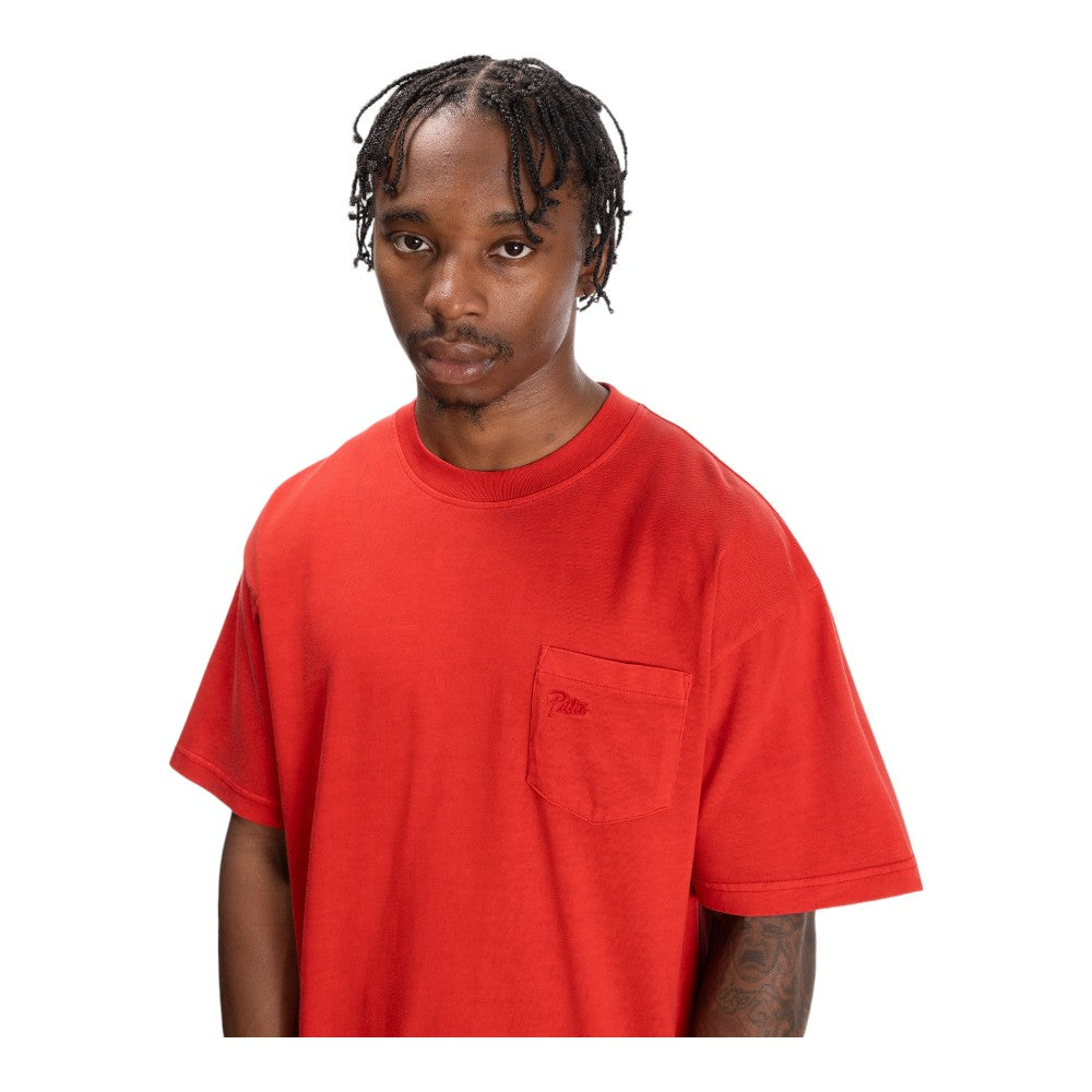 Basic Washed Pocket Tshirt