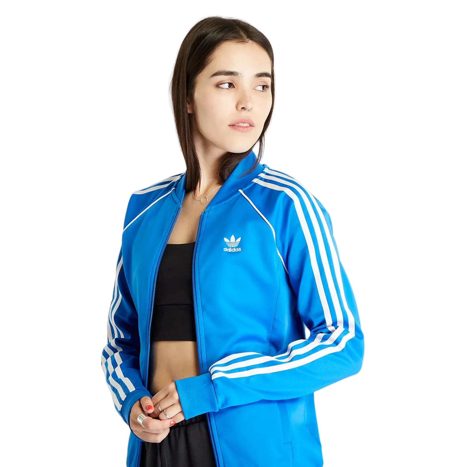 Felpa adidas Originals Sustainability Classic Track Top