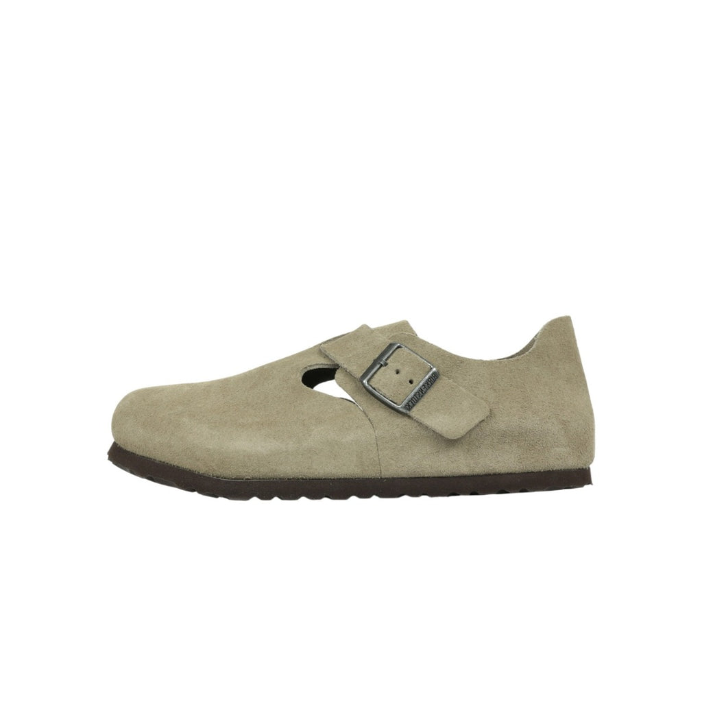 London Suede Sandals Taupe
