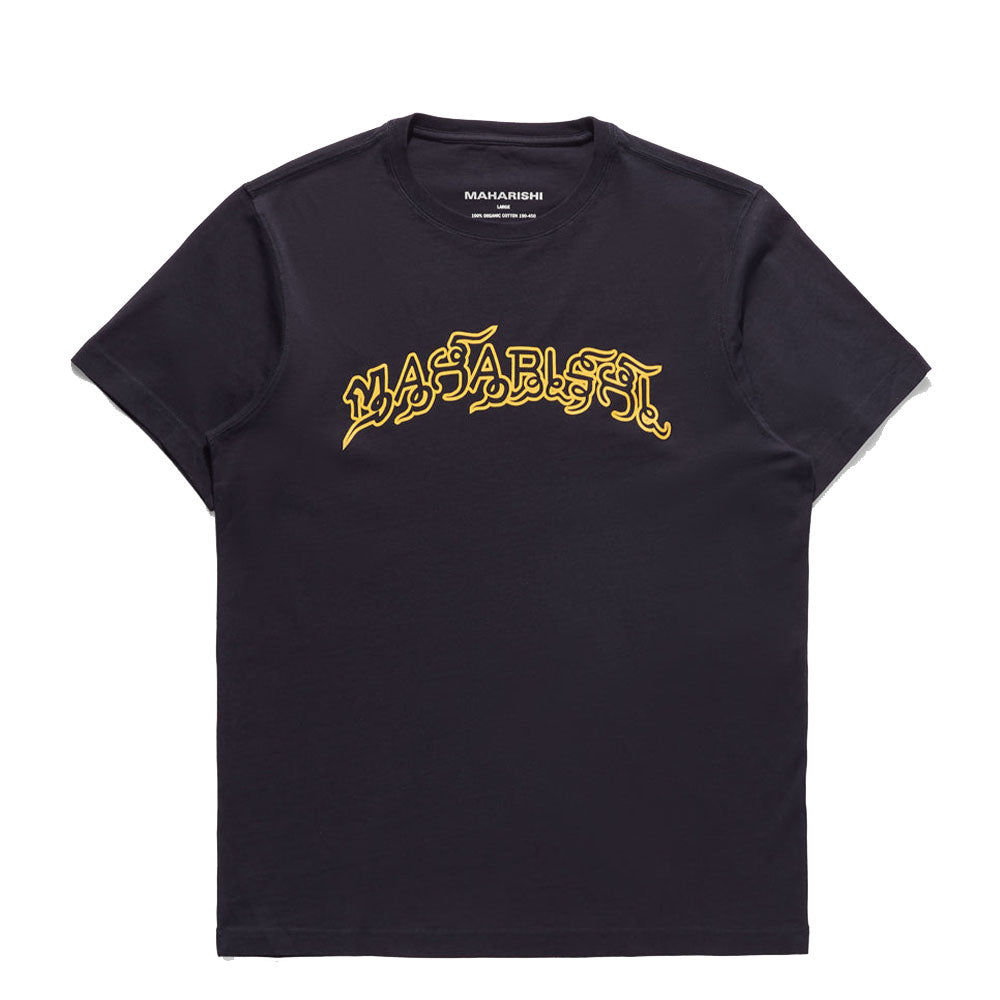 Muay Thai Tshirt Organic Cotton Jerse Navy Due