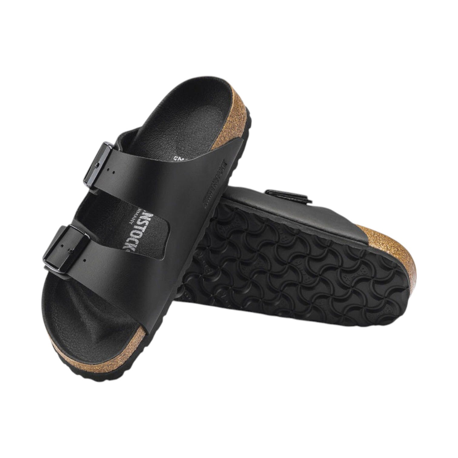 Arizona Triples Black Sandals