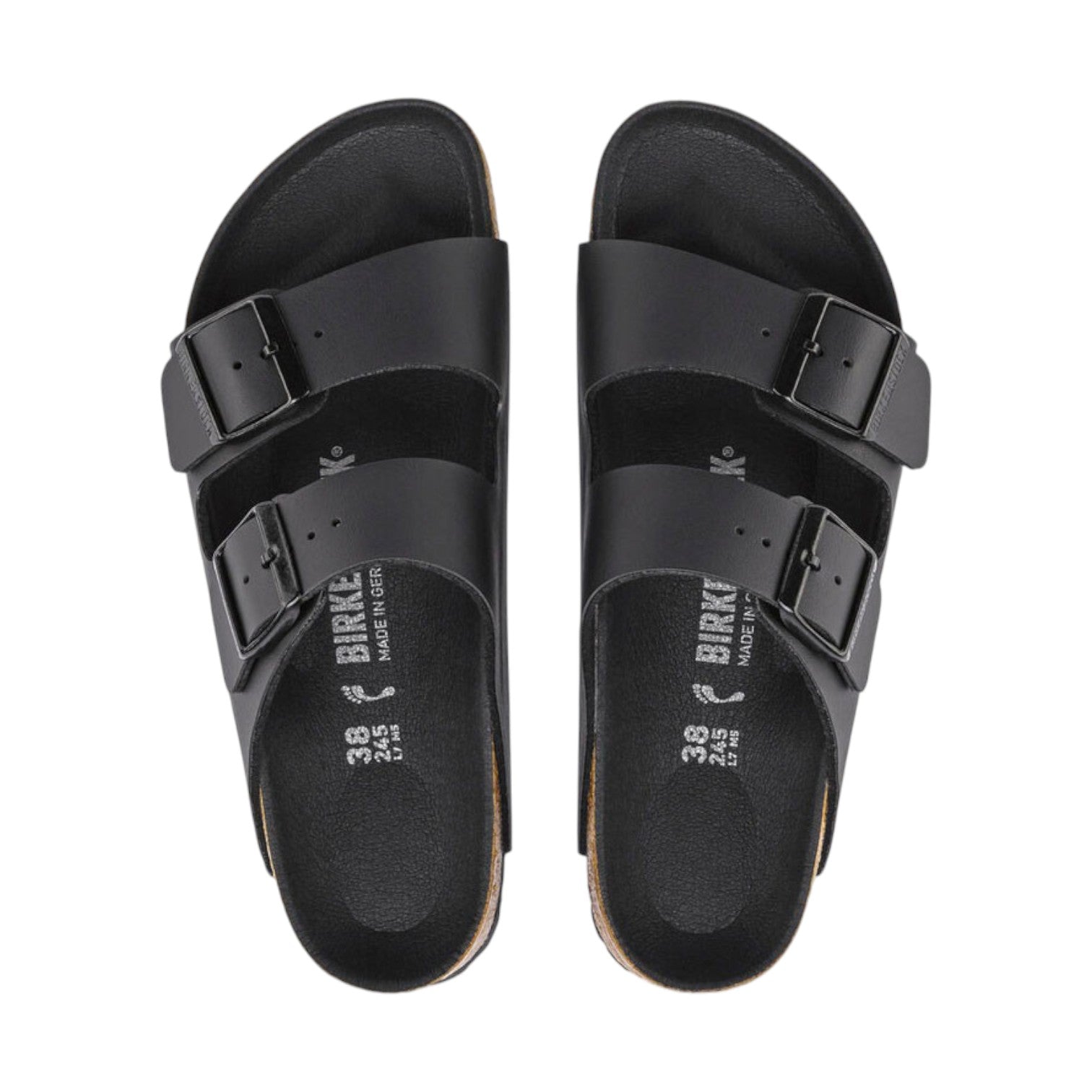 Arizona Triples Black Sandals