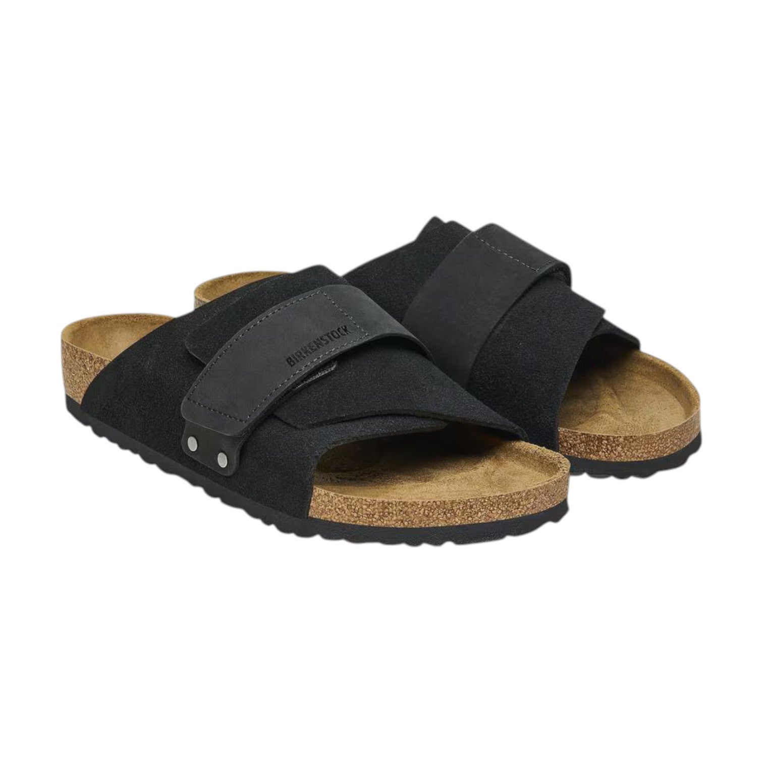 Kyoto black, Suede Leather/Nubuck