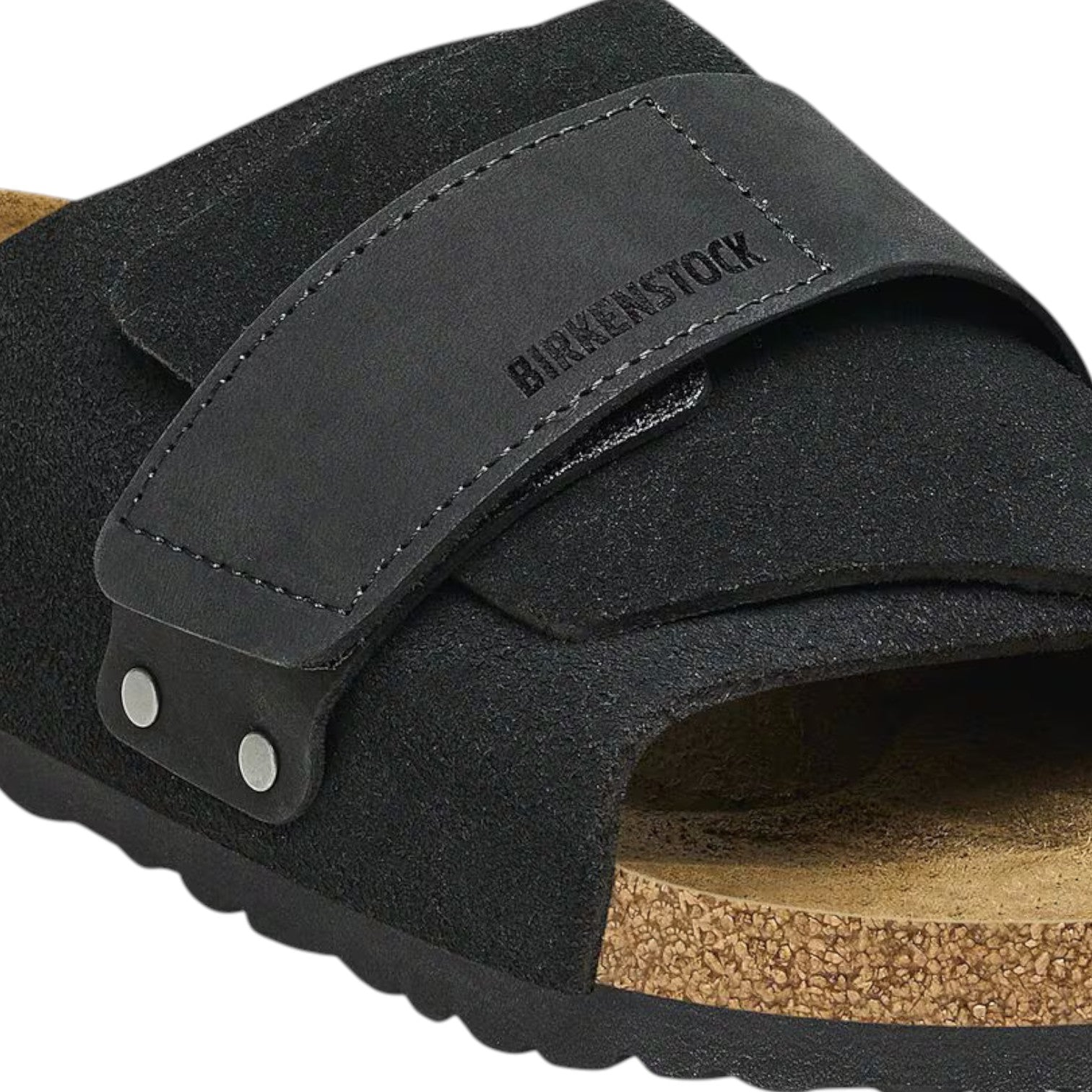 Kyoto black, Suede Leather/Nubuck