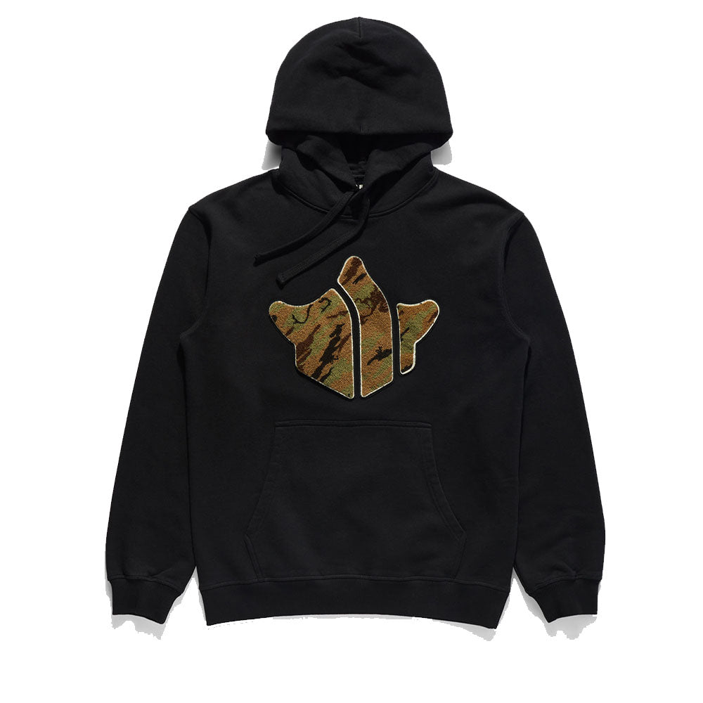 Maha Temp e Hooded Sweat Organic Cotton Sweat B ack