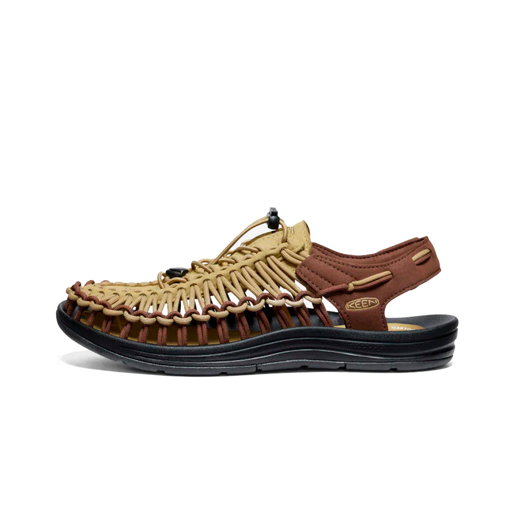 Uneek Mkhaki/dark Earth Sandals Beige   Us