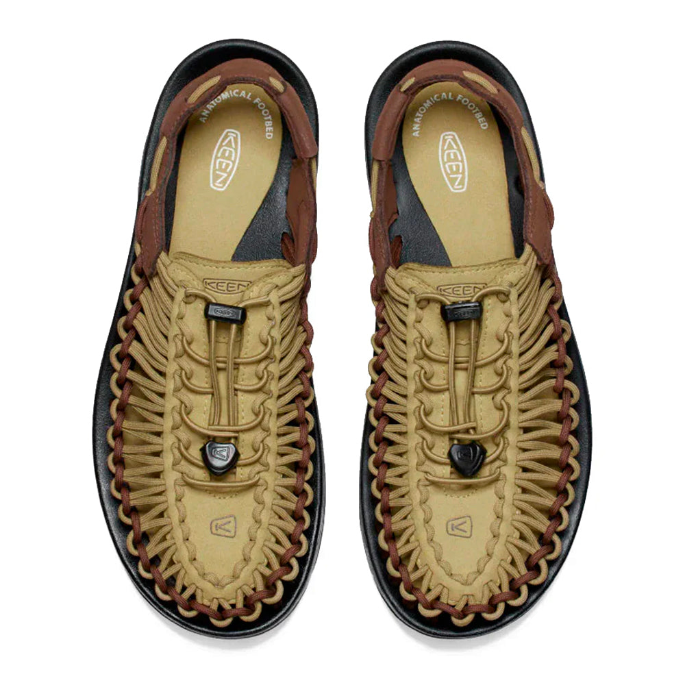 Uneek Mkhaki/dark Earth Sandals Beige   Us