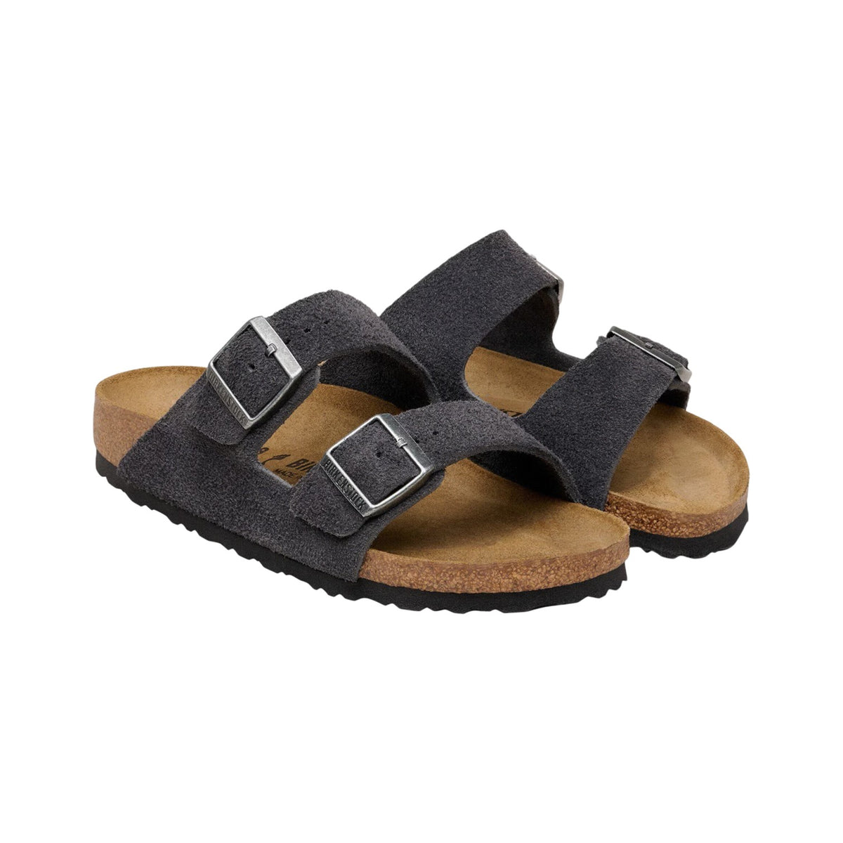Arizona charcoal, Suede Leather