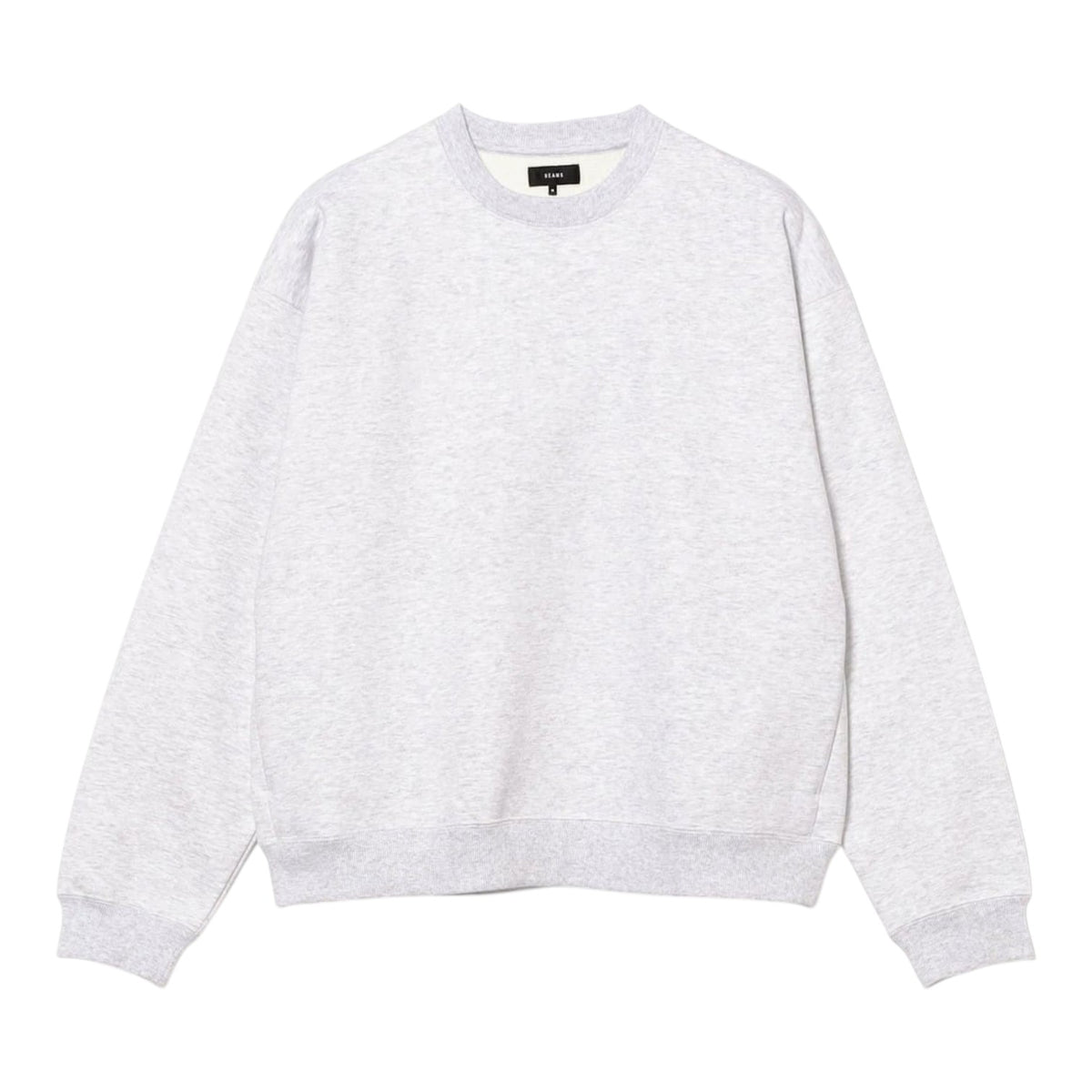 Windproof Sweat Crew Neck Ash Grey