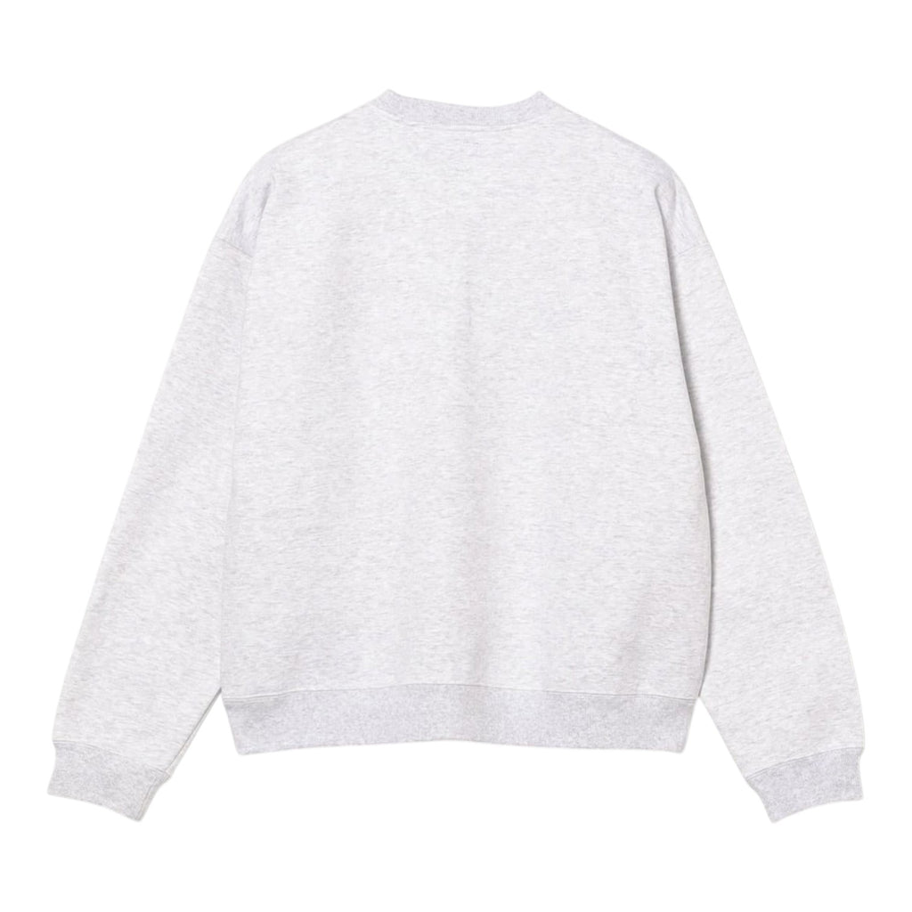 Windproof Sweat Crew Neck Ash Grey