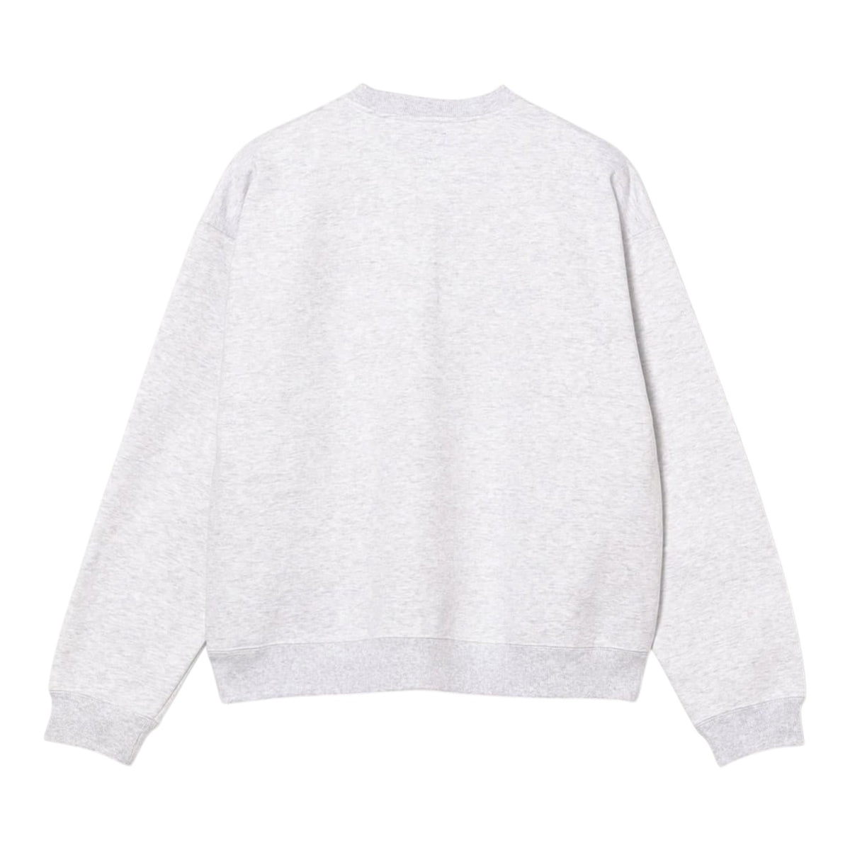 Windproof Sweat Crew Neck Ash Grey