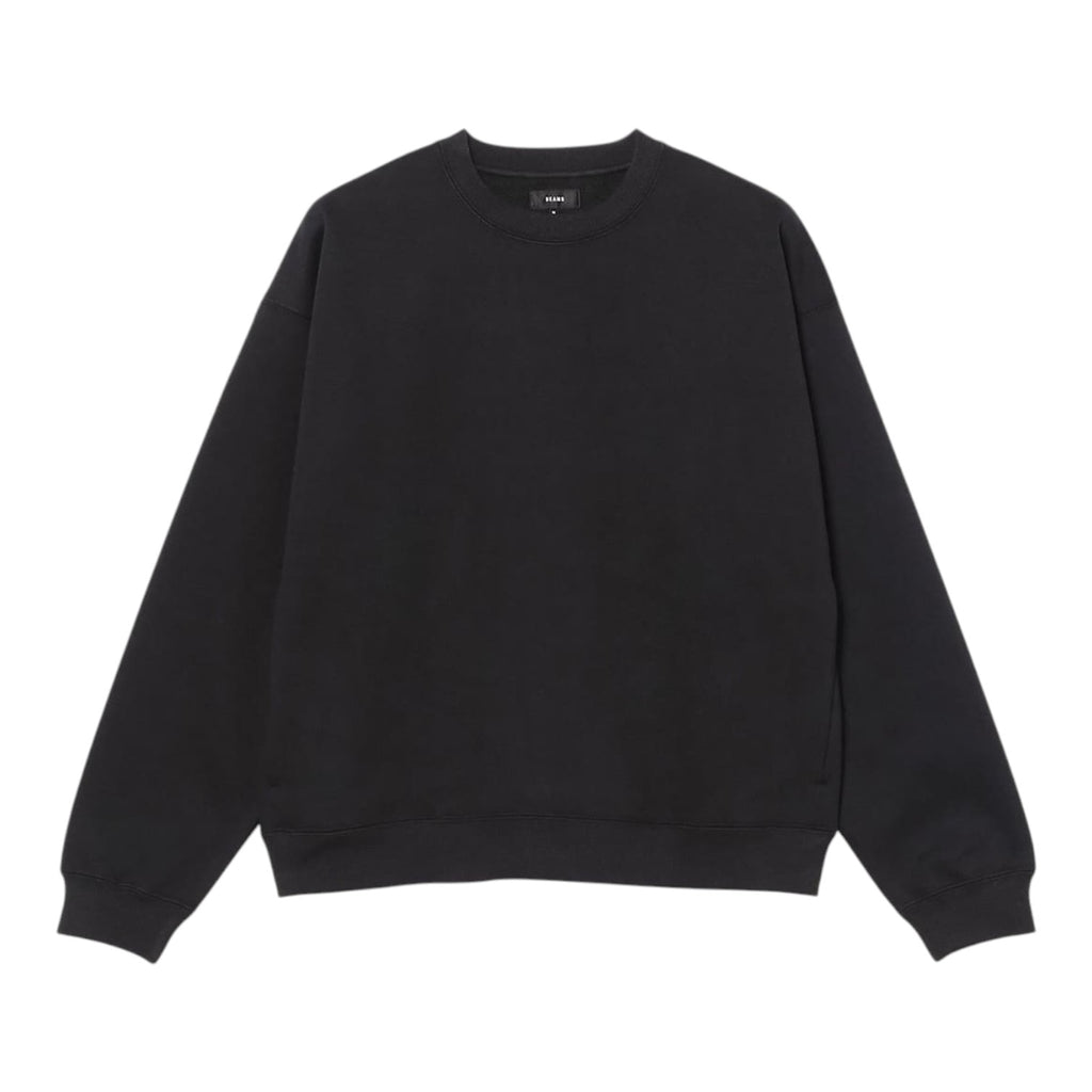Windproof Sweat Crew Neck Black