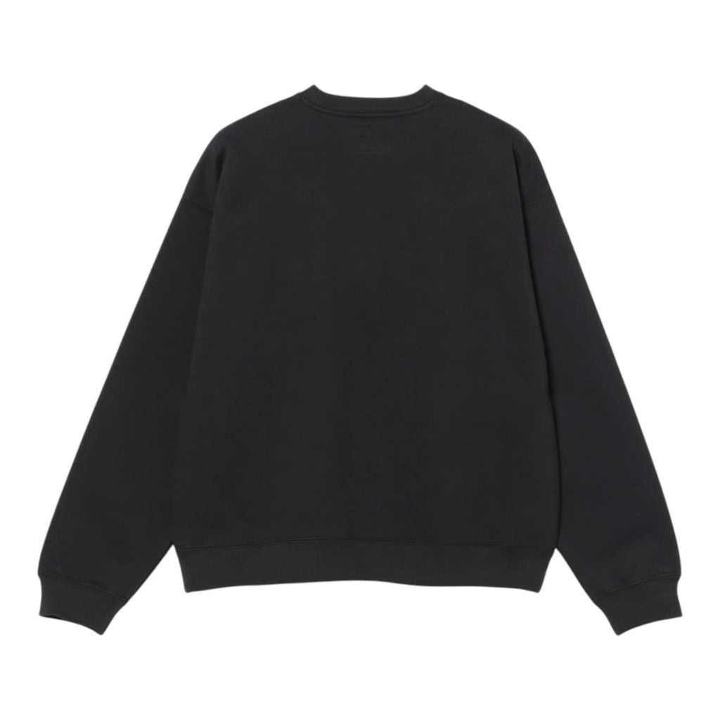 Windproof Sweat Crew Neck Black