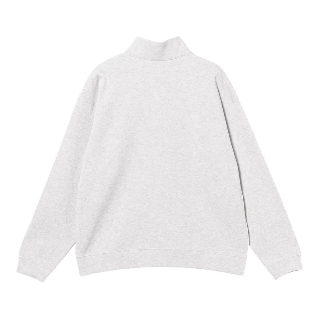 Side Zip Sweat Ash Grey