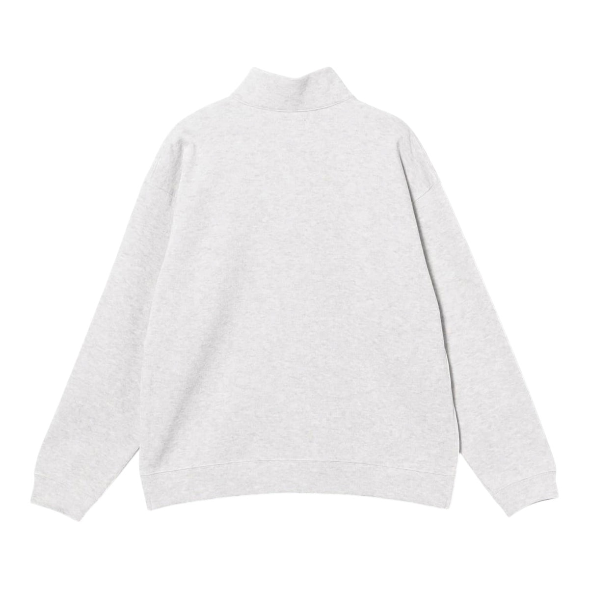 Side Zip Sweat Ash Grey