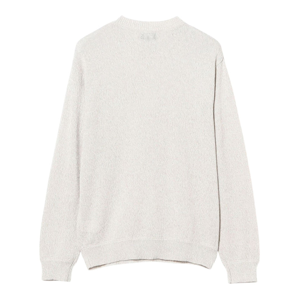 7G Washi Crew Neck Knit Off Wht