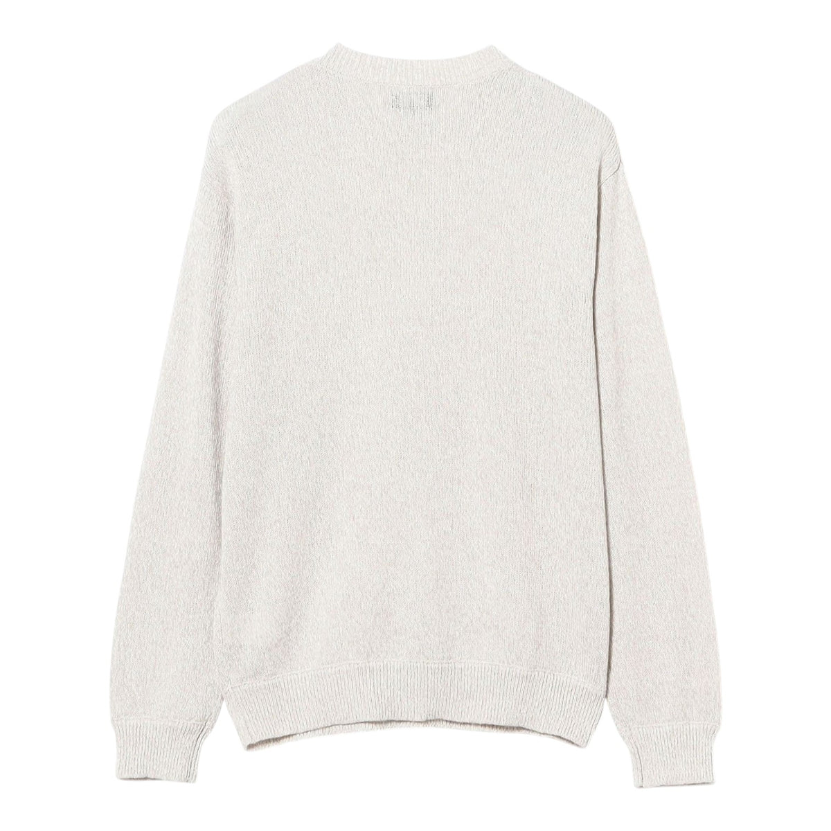 7G Washi Crew Neck Knit Off Wht