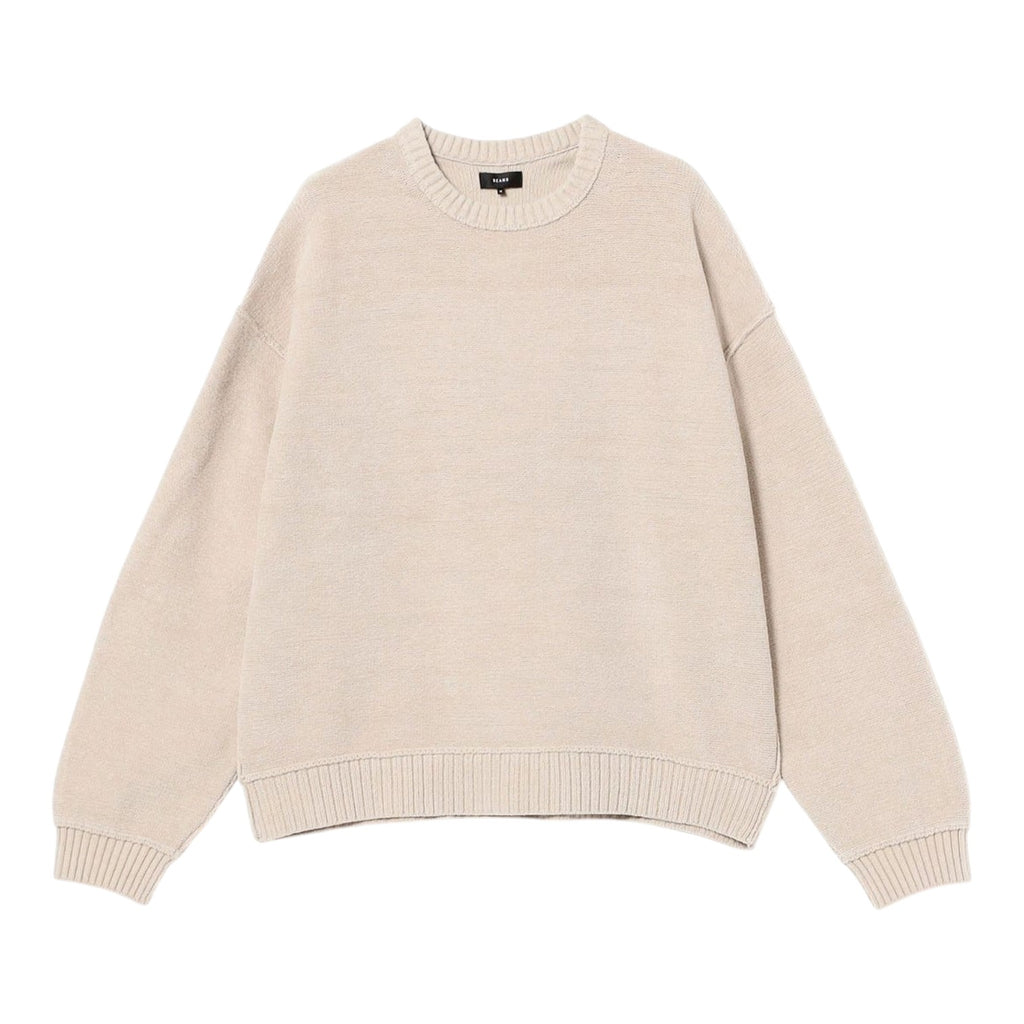 7G Fade Crew Neck Knit Ivory