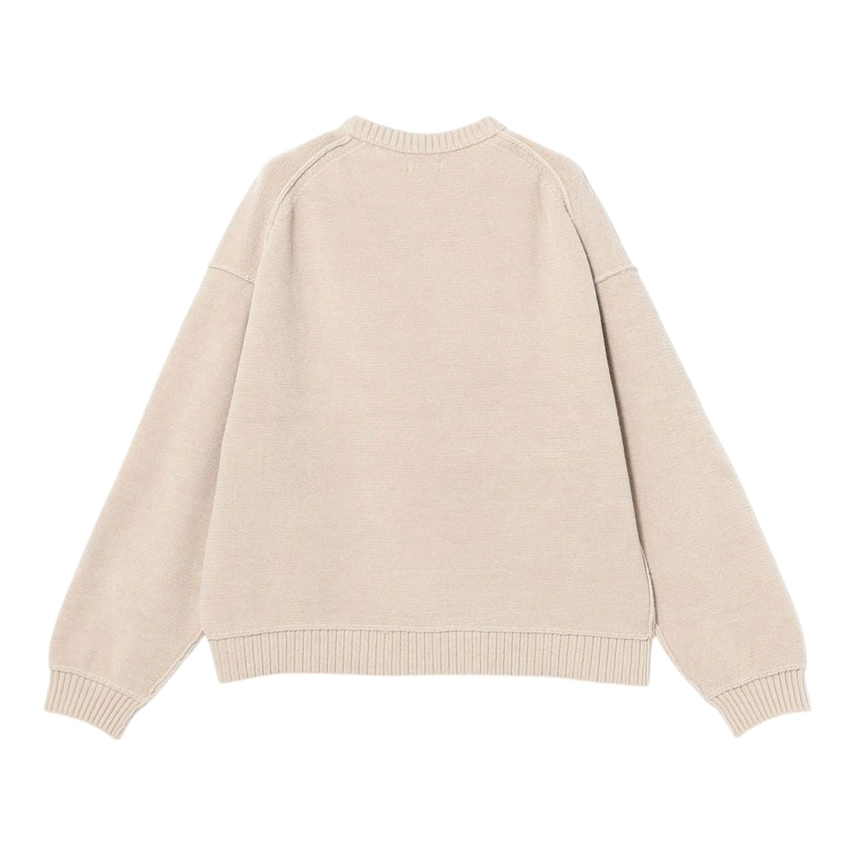 7G Fade Crew Neck Knit Ivory