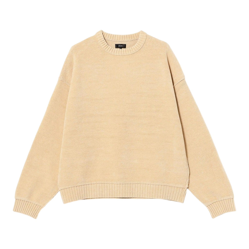 7G Fade Crew Neck Knit Cream