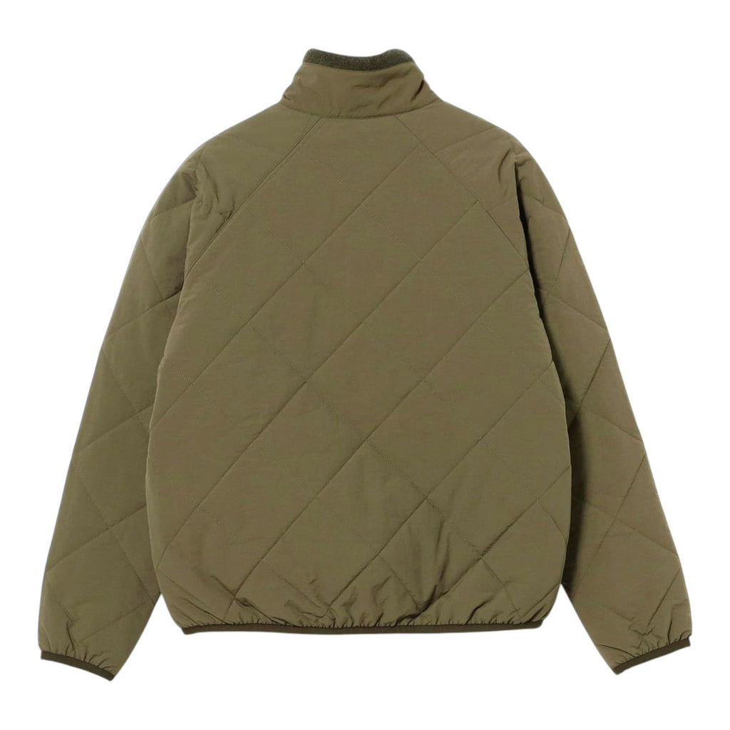 Quilted Zip Blouson Olive