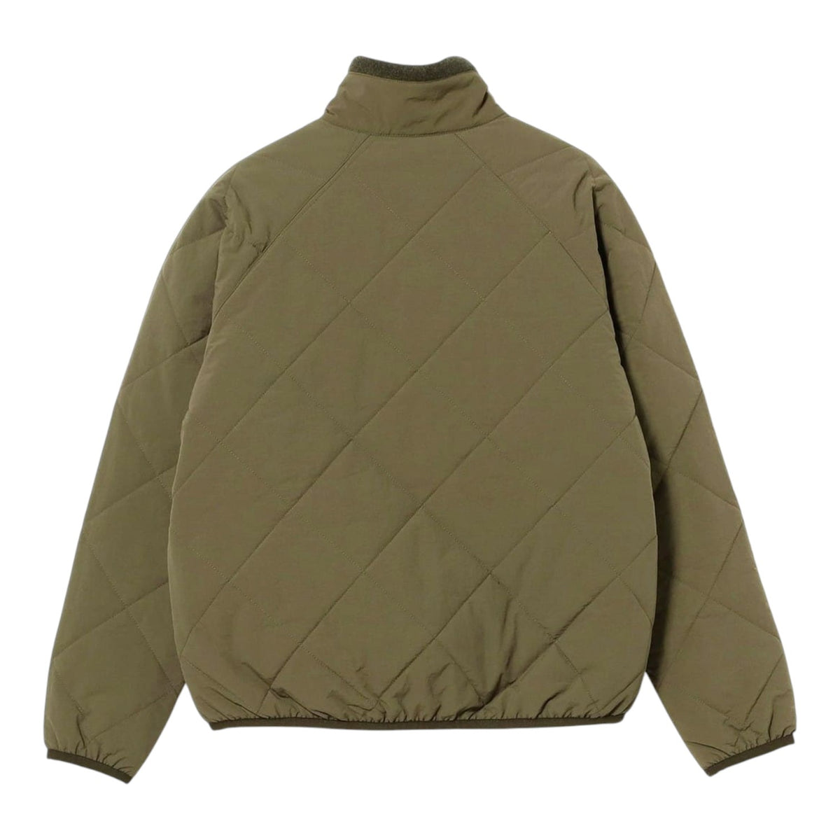 Quilted Zip Blouson Olive
