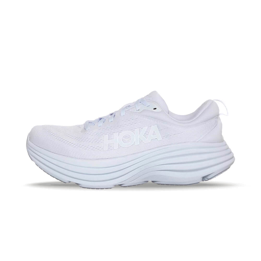Hoka Bondi 8 Triple White