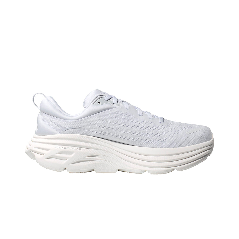Hoka Bondi 8 Triple White