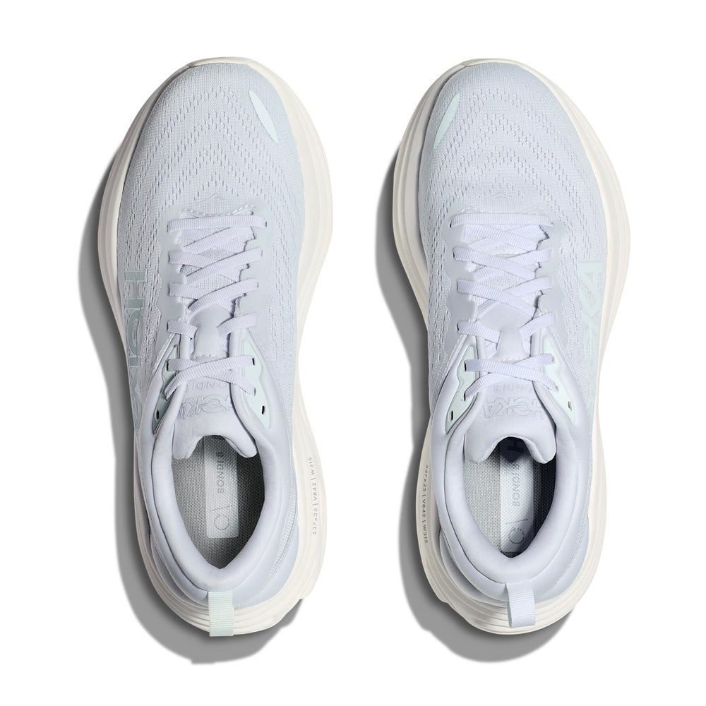 Hoka Bondi 8 Triple White