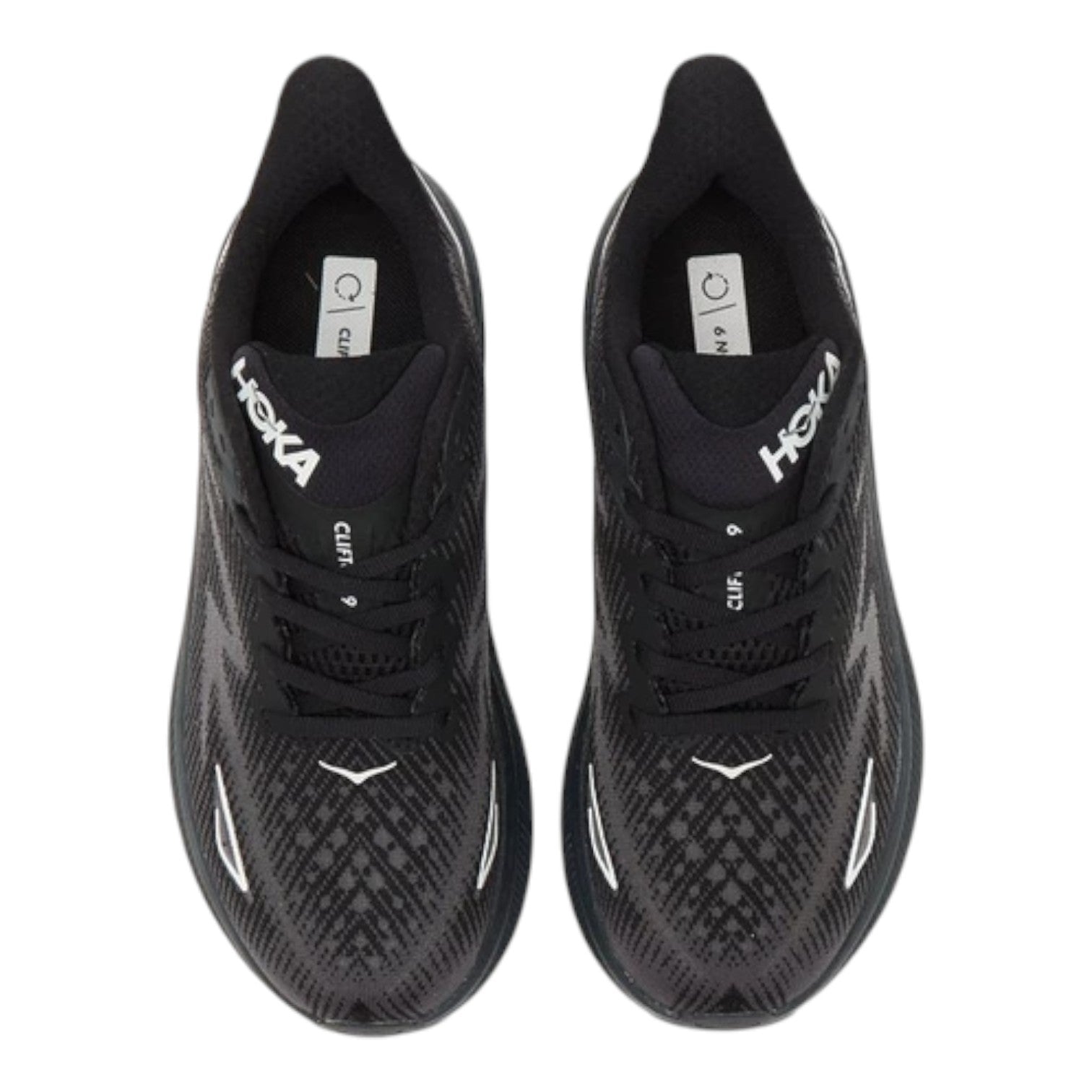 Clifton 9 Black White