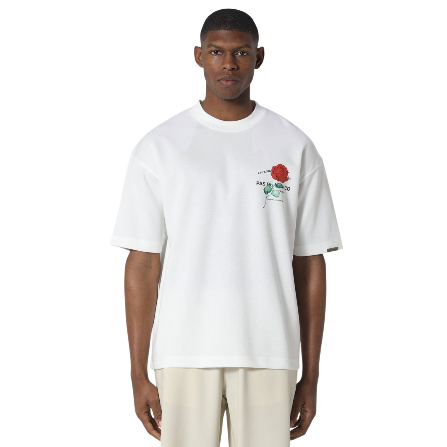 Rose Riviera Off White T-Shirt