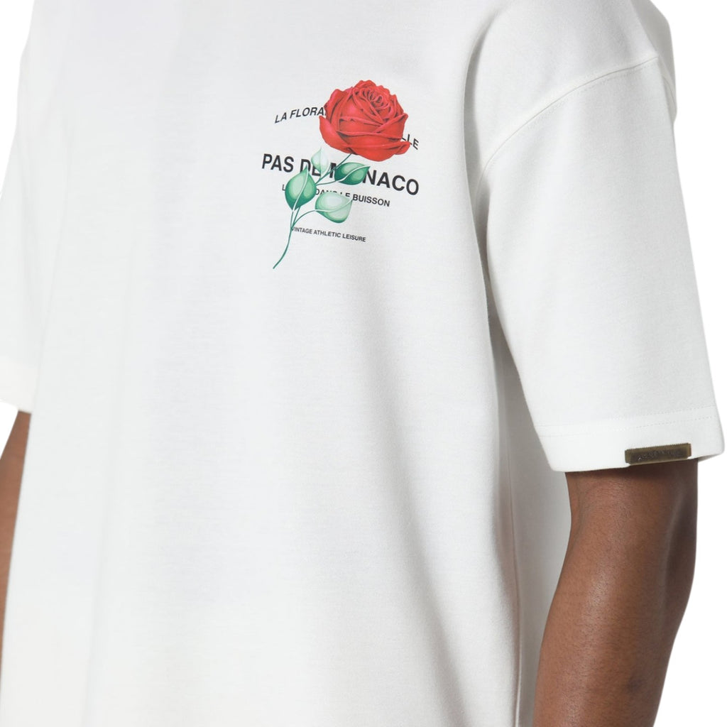Rose Riviera Off White T-Shirt