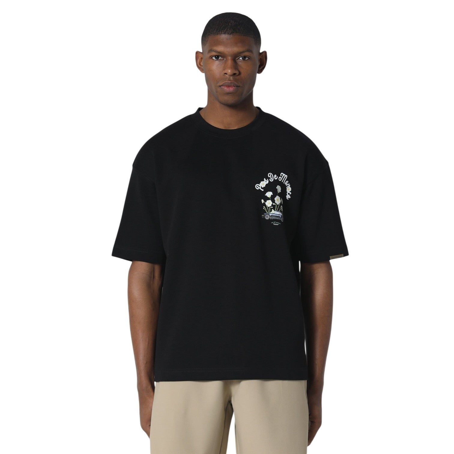 Pink Reverie Black T-Shirt