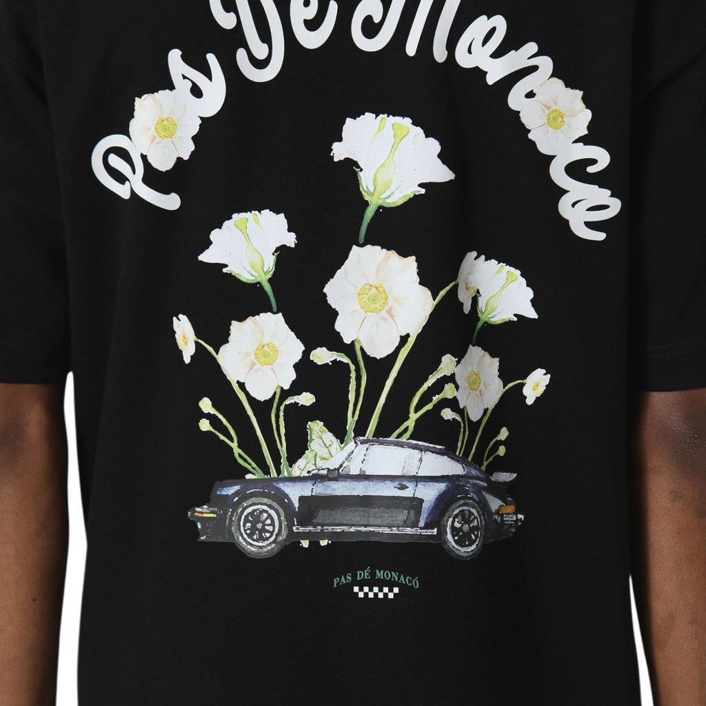 Pink Reverie Black T-Shirt