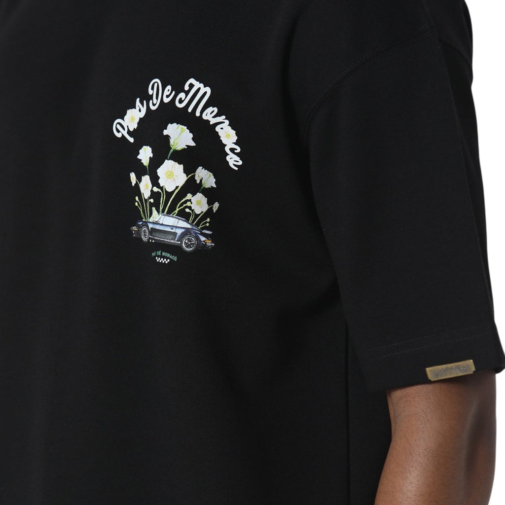 Pink Reverie Black T-Shirt