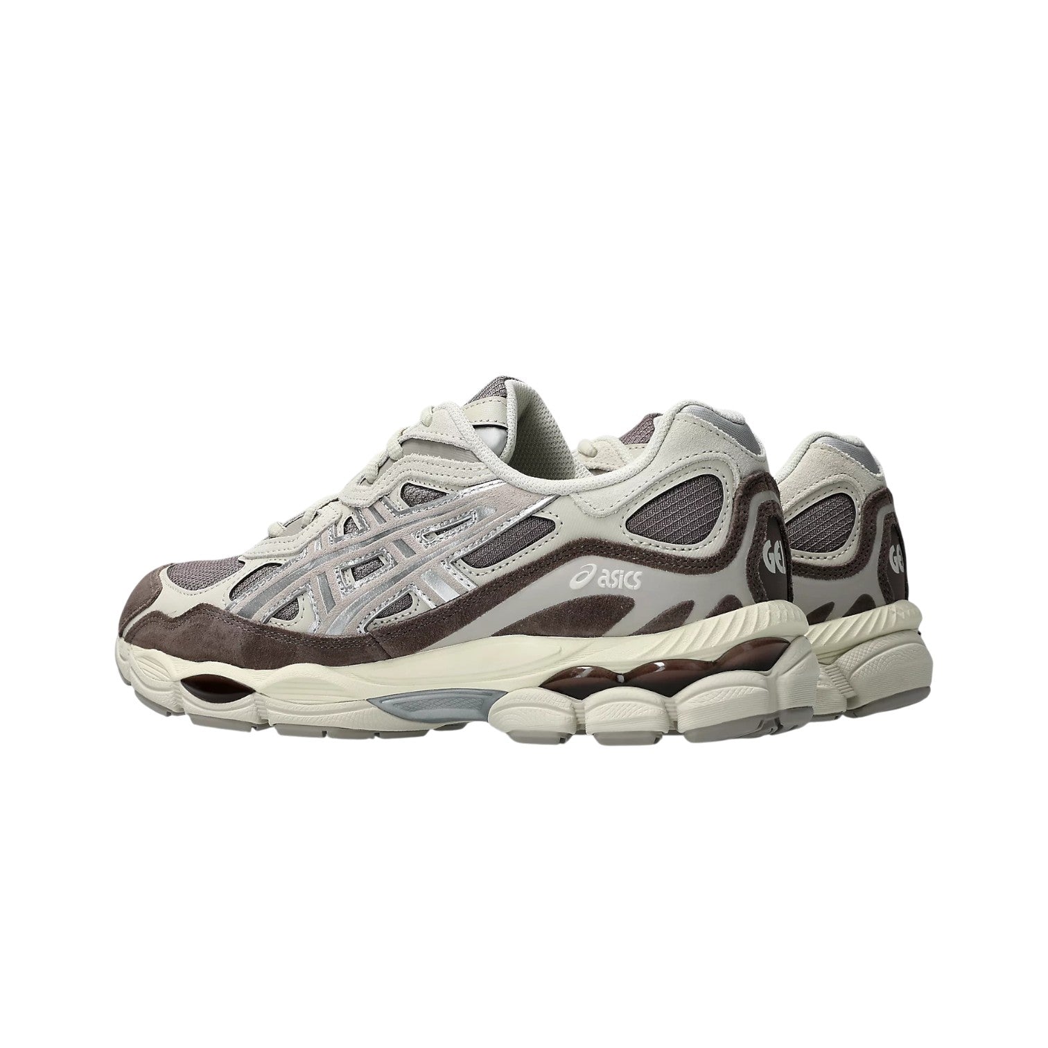 GEL-NYC Sneakers Cocoa Powder/Pure Silver