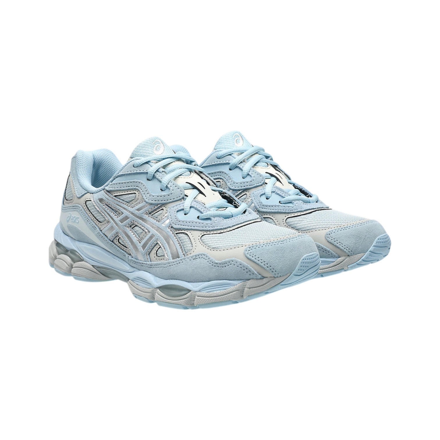GEL-NYC Storm Cloud Silver Sneakers