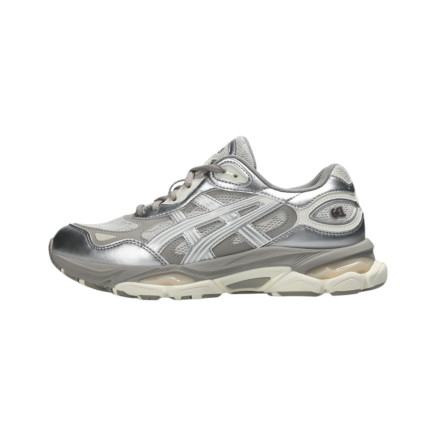 GEL-NYC 2.0 Smoke Grey Silver Sneakers