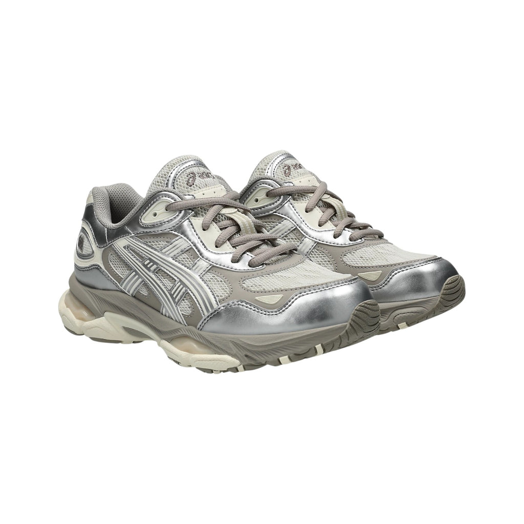 GEL-NYC 2.0 Smoke Grey Silver Sneakers