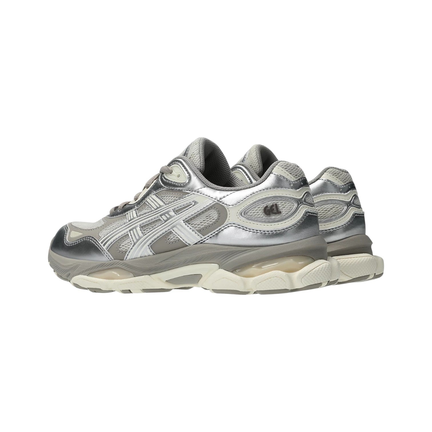 GEL-NYC 2.0 Smoke Grey Silver Sneakers