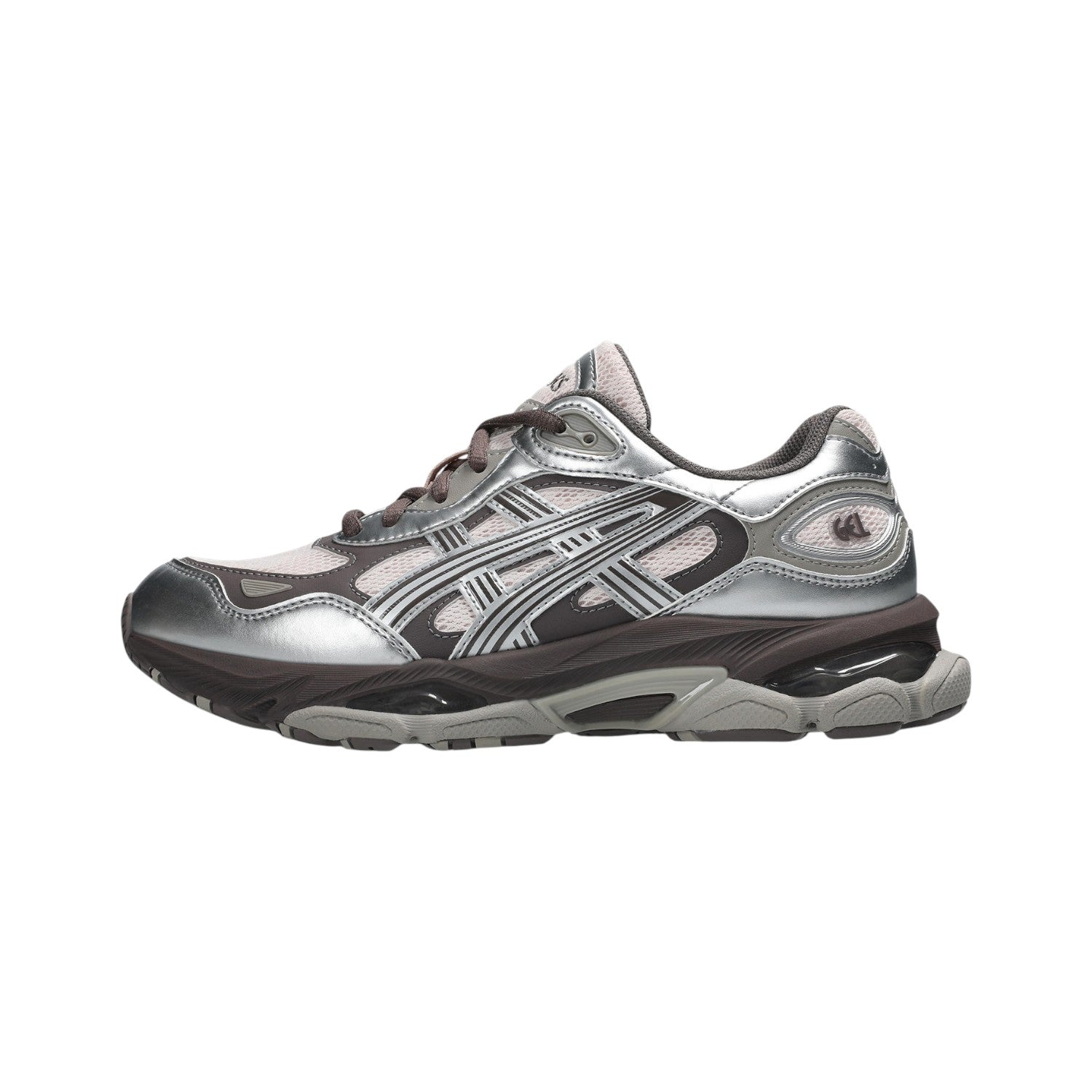 GEL-NYC 2.0 Pink Cloud Silver Sneakers