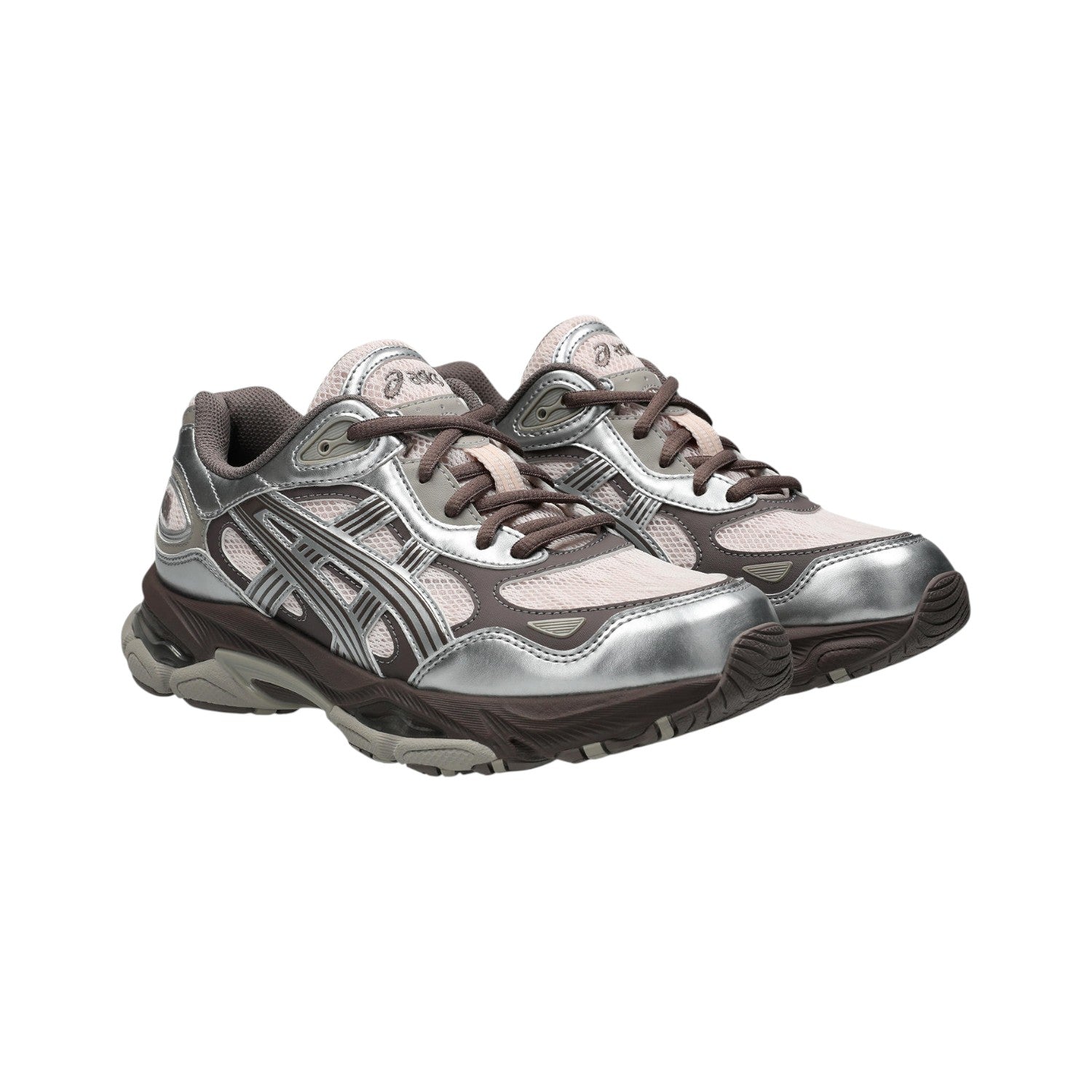 GEL-NYC 2.0 Pink Cloud Silver Sneakers