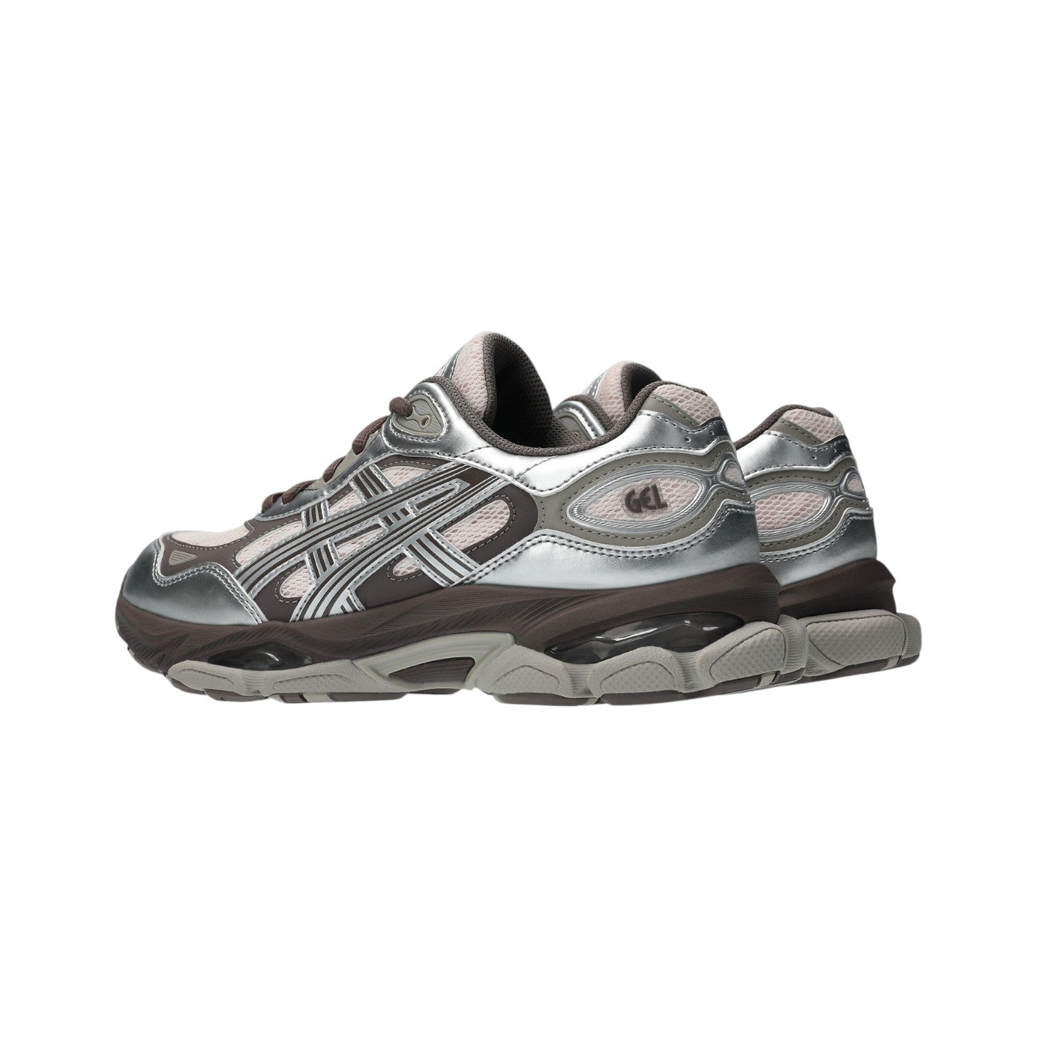 GEL-NYC 2.0 Pink Cloud Silver Sneakers