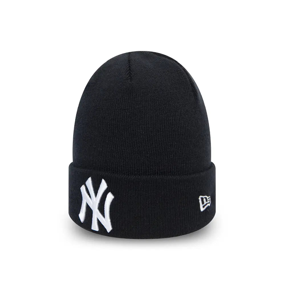 New York Yankees Essential Navy Cuff Beanie Hat